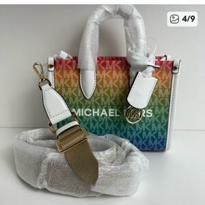 NWT Michael Kors XS Mirella Rainbow Crossbody